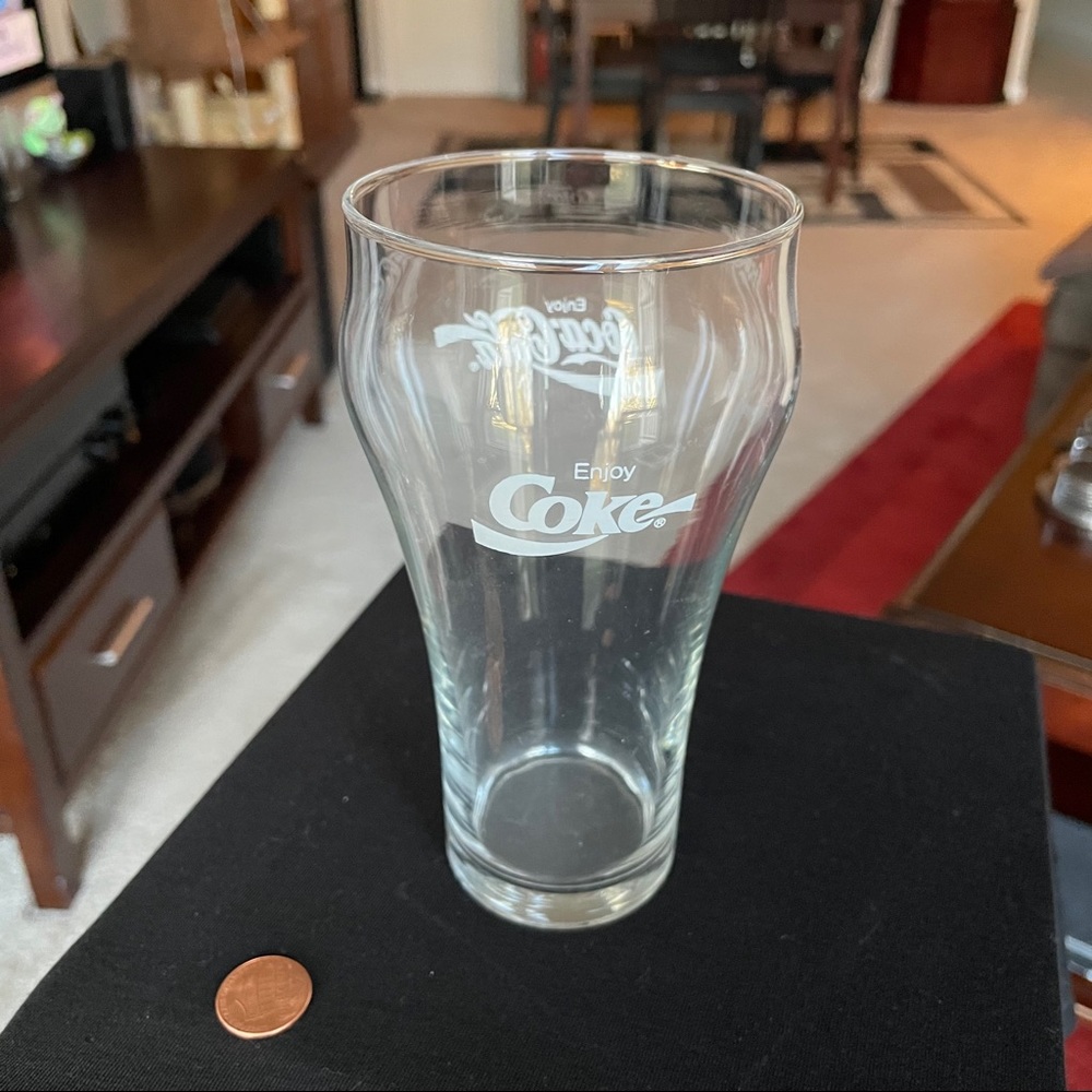 Vintage Coca Cola Glass